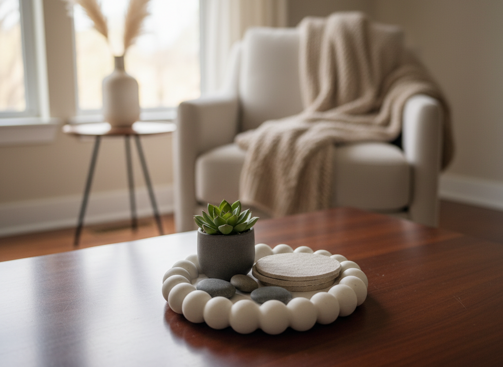 Serene Aura Trinket Bubble Tray