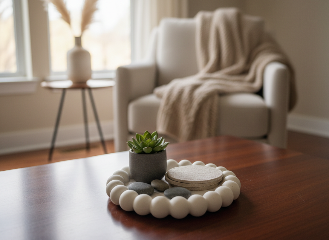 Serene Aura Trinket Bubble Tray