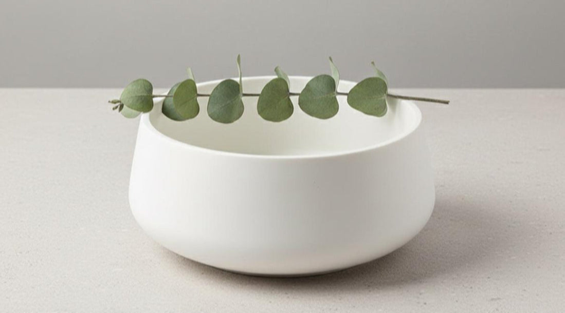 Tranquil Matte Round Bowl